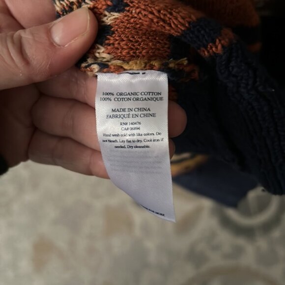 Faherty Aztec Sweater Cardigan - Picture 3 of 10